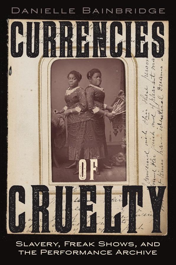 Currencies of Cruelty book cover by Danielle Bainbridge